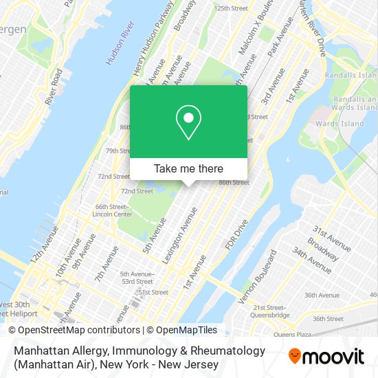 Manhattan Allergy, Immunology & Rheumatology (Manhattan Air) map