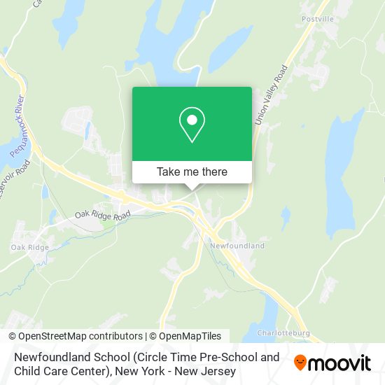 Mapa de Newfoundland School (Circle Time Pre-School and Child Care Center)