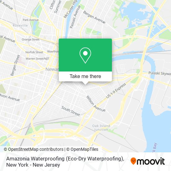 Mapa de Amazonia Waterproofing (Eco-Dry Waterproofing)