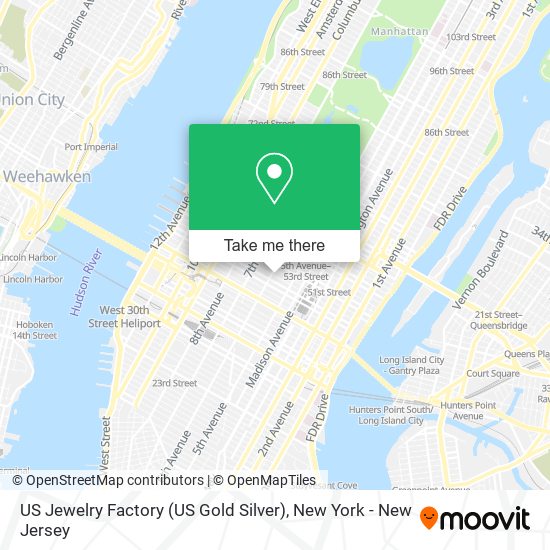 Mapa de US Jewelry Factory (US Gold Silver)