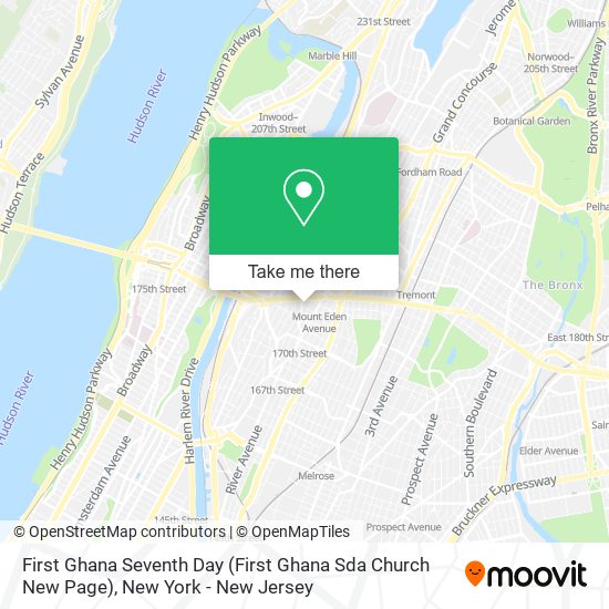First Ghana Seventh Day (First Ghana Sda Church New Page) map