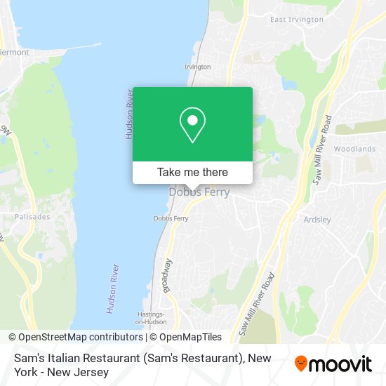 Mapa de Sam's Italian Restaurant