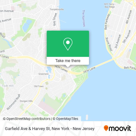 Mapa de Garfield Ave & Harvey St