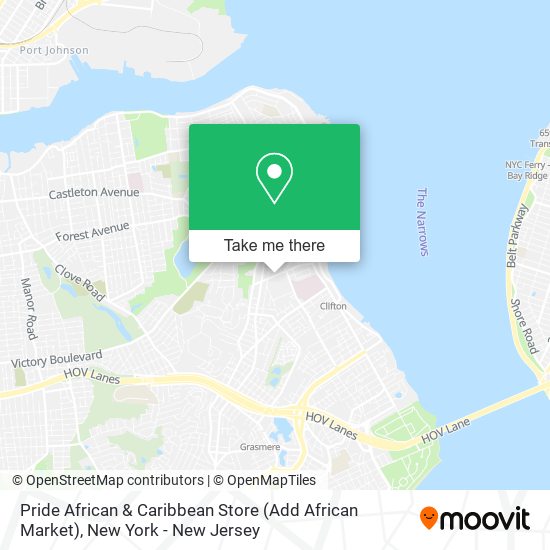 Mapa de Pride African & Caribbean Store (Add African Market)