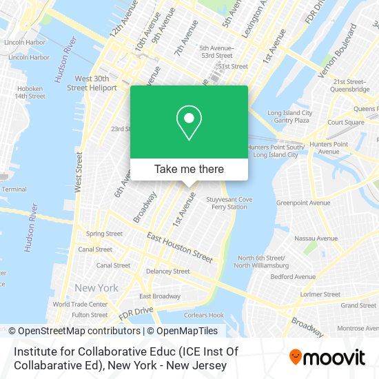 Institute for Collaborative Educ (ICE Inst Of Collabarative Ed) map