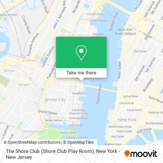 The Shore Club (Shore Club Play Room) map