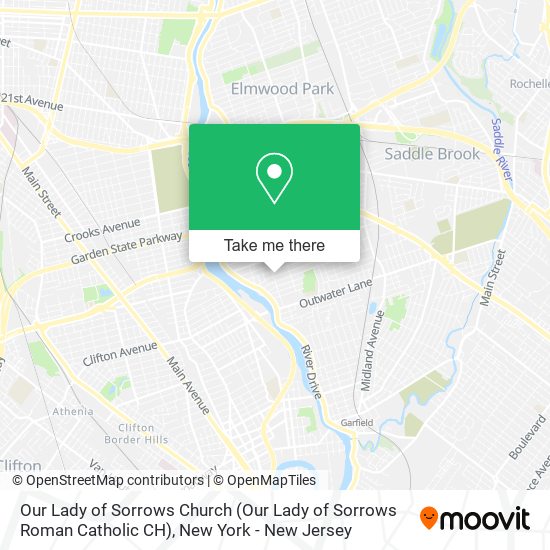 Mapa de Our Lady of Sorrows Church (Our Lady of Sorrows Roman Catholic CH)