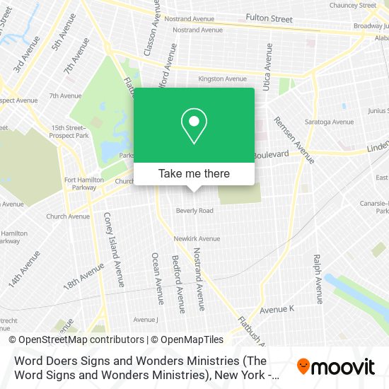 Mapa de Word Doers Signs and Wonders Ministries