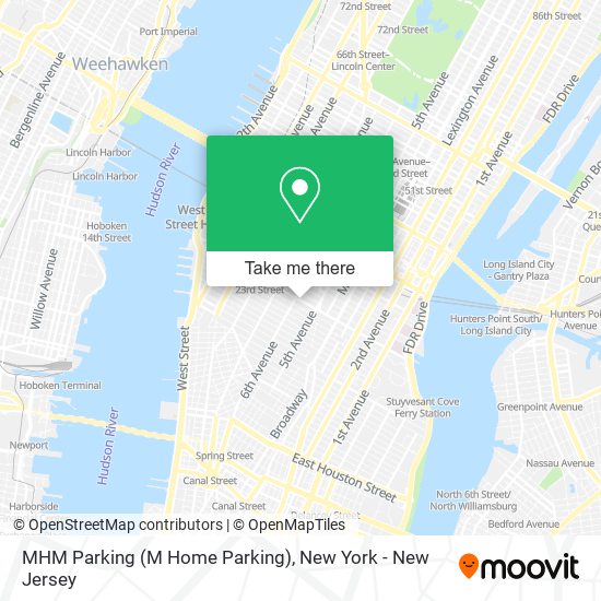 Mapa de MHM Parking (M Home Parking)