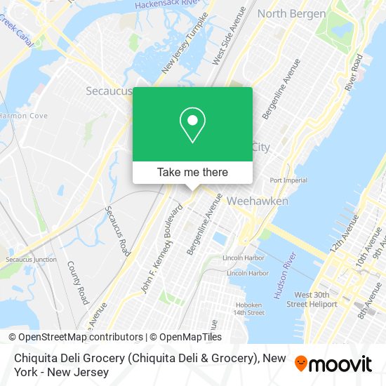 Chiquita Deli Grocery map