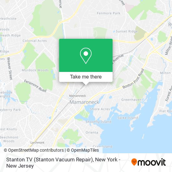 Mapa de Stanton TV (Stanton Vacuum Repair)