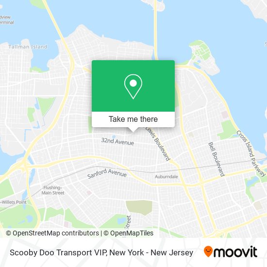 Scooby Doo Transport VIP map