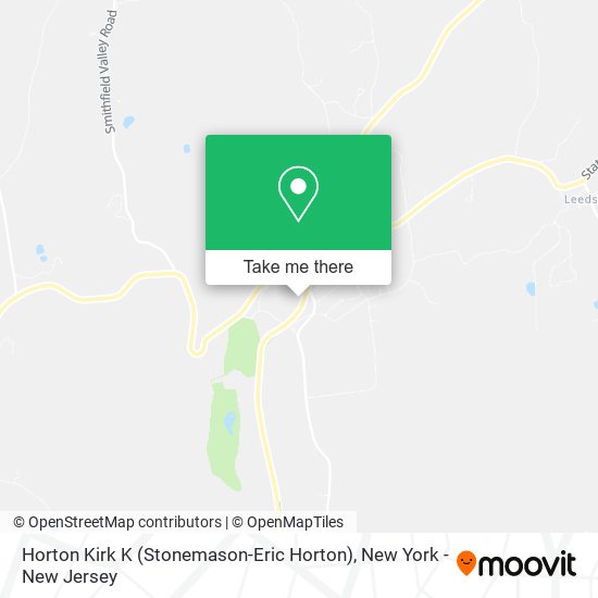 Horton Kirk K (Stonemason-Eric Horton) map