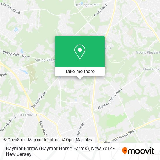 Mapa de Baymar Farms (Baymar Horse Farms)