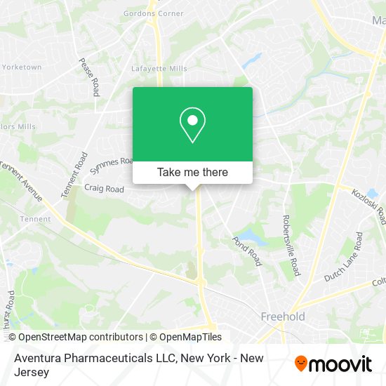 Aventura Pharmaceuticals LLC map