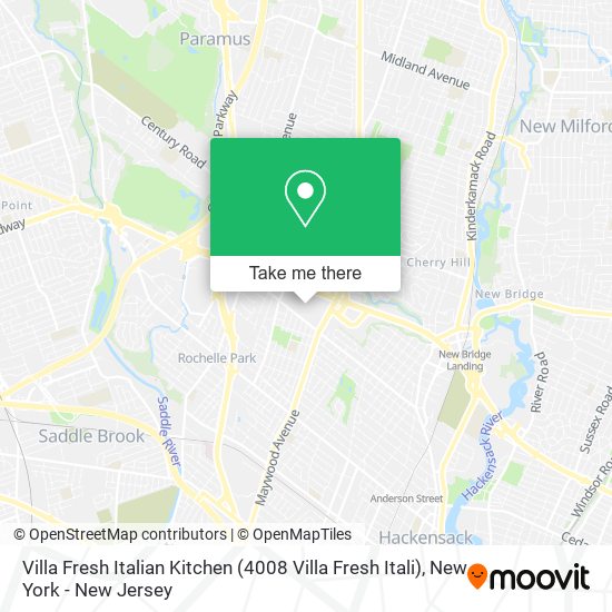 Villa Fresh Italian Kitchen (4008 Villa Fresh Itali) map