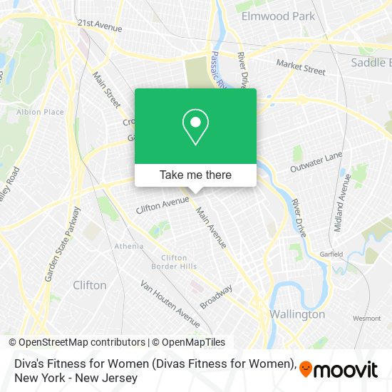 Mapa de Diva's Fitness for Women (Divas Fitness for Women)