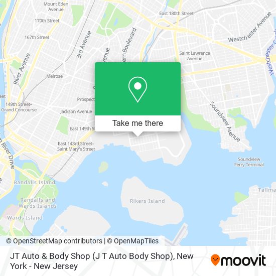 JT Auto & Body Shop (J T Auto Body Shop) map