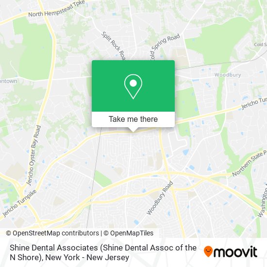 Mapa de Shine Dental Associates (Shine Dental Assoc of the N Shore)