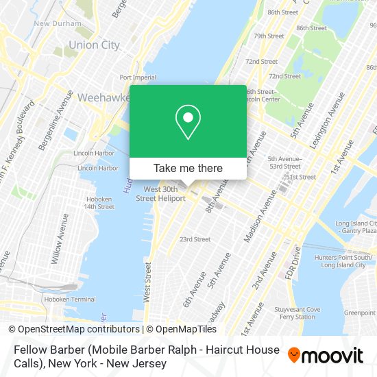 Fellow Barber (Mobile Barber Ralph - Haircut House Calls) map