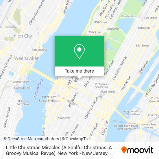 Little Christmas Miracles (A Soulful Christmas: A Groovy Musical Revue) map