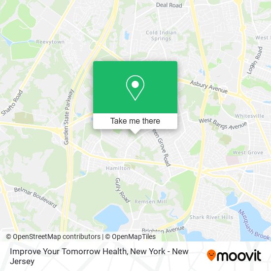 Improve Your Tomorrow Health map