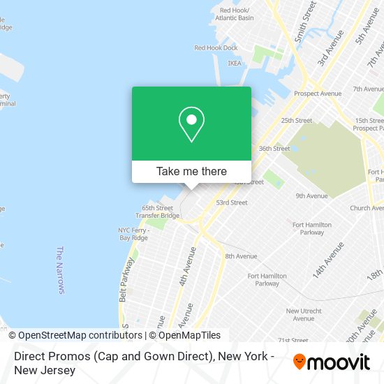 Direct Promos (Cap and Gown Direct) map