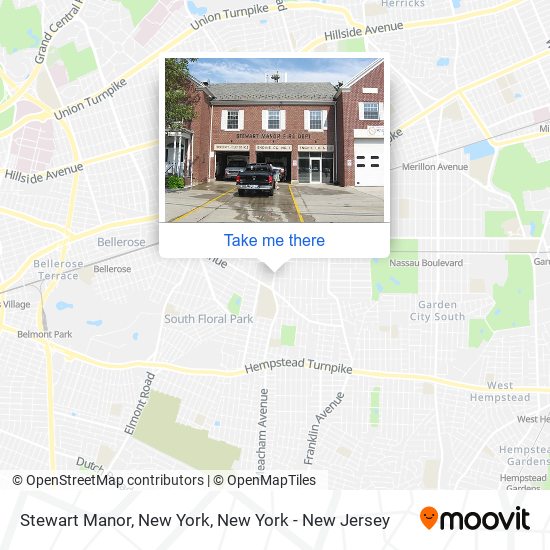 Mapa de Stewart Manor, New York