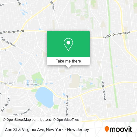 Mapa de Ann St & Virginia Ave