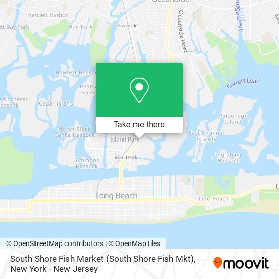 Mapa de South Shore Fish Market