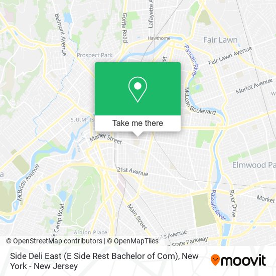Side Deli East (E Side Rest Bachelor of Com) map