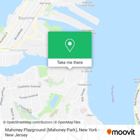 Mapa de Mahoney Playground (Mahoney Park)