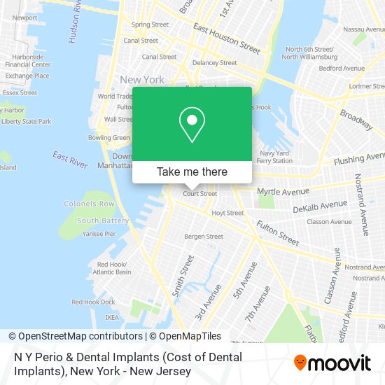 N Y Perio & Dental Implants (Cost of Dental Implants) map