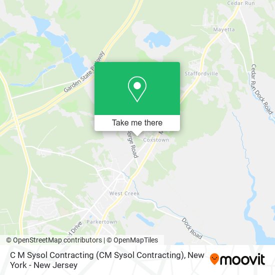 C M Sysol Contracting (CM Sysol Contracting) map