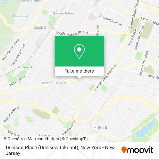 Mapa de Denise's Place (Denise's Takeout)