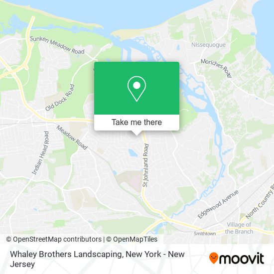 Whaley Brothers Landscaping map