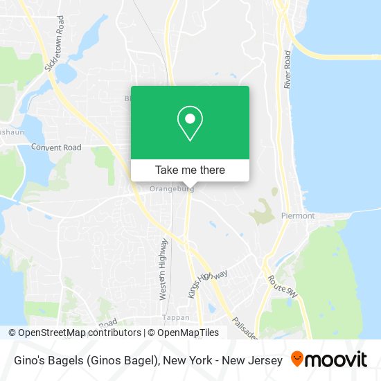 Gino's Bagels (Ginos Bagel) map