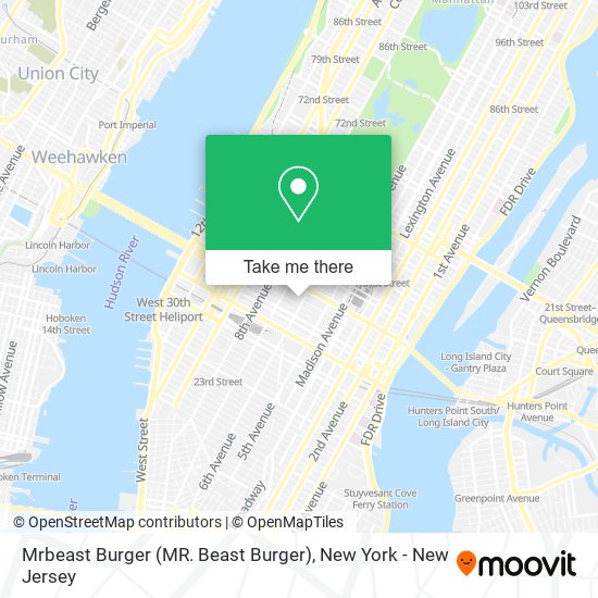 Mrbeast Burger (MR. Beast Burger) map