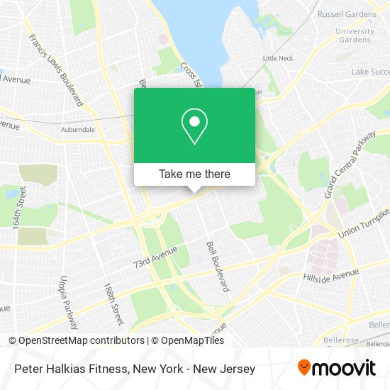 Peter Halkias Fitness map