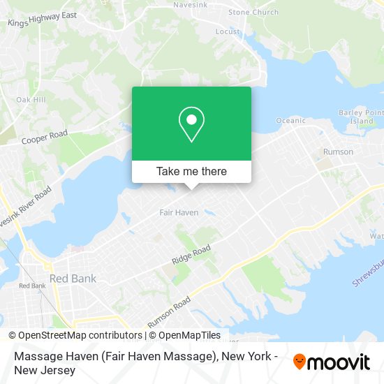 Massage Haven (Fair Haven Massage) map