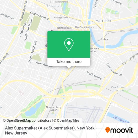 Mapa de Alex Supermaket (Alex Supermarket)