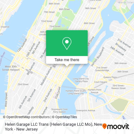 Mapa de Helen Garage LLC Trans