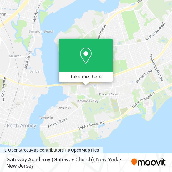 Mapa de Gateway Academy (Gateway Church)