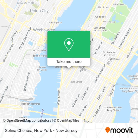 Selina Chelsea map