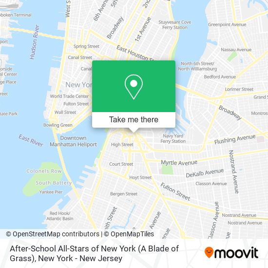 Mapa de After-School All-Stars of New York (A Blade of Grass)