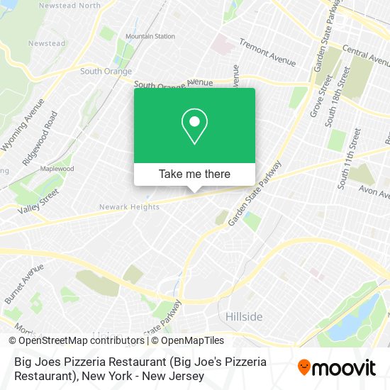 Mapa de Big Joes Pizzeria Restaurant (Big Joe's Pizzeria Restaurant)