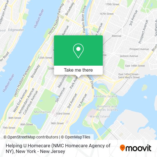 Helping U Homecare (NMC Homecare Agency of NY) map