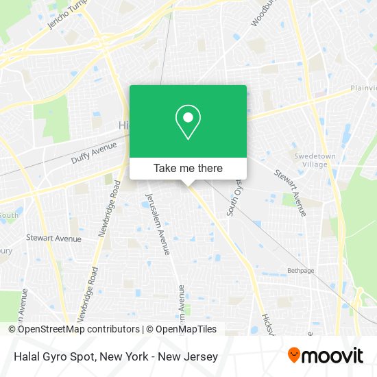 Mapa de Halal Gyro Spot