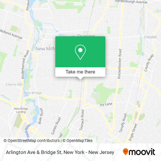 Mapa de Arlington Ave & Bridge St