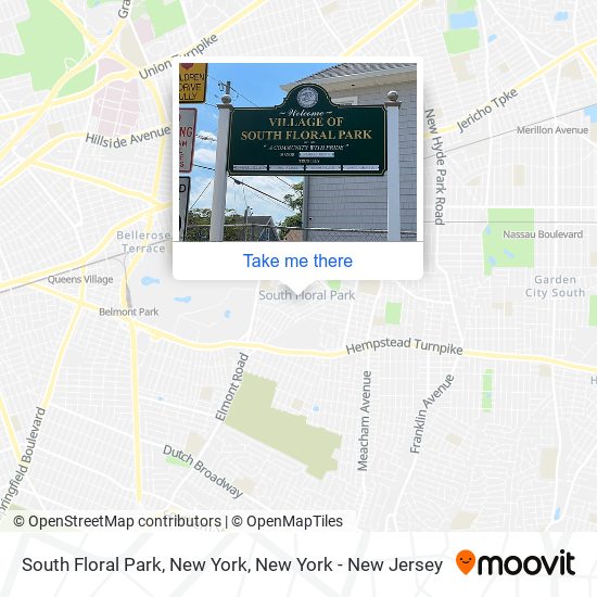 South Floral Park, New York map